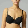 Reve 3D Plunge Controur Bra - Black