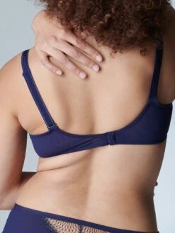 Reflet Full Cup Plunge Bra - Midnight -SIMONE PERELE Sales 2 13Z319 562 5 44b623c1 7082 49f1 a176 ff9833469dda