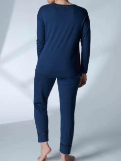 Brume Long Sleeve Night Top - Astral Blue -SIMONE PERELE Sales 2 19S903 594 4 d76b477e fb6b 40c9 937d caa6a14cf519