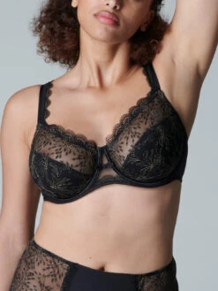 Singuliere Full Cup Control Bra - Black